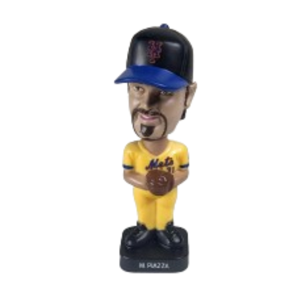 2002 MLB #31 Mike Piazza NY Mets Mini Bobble Head